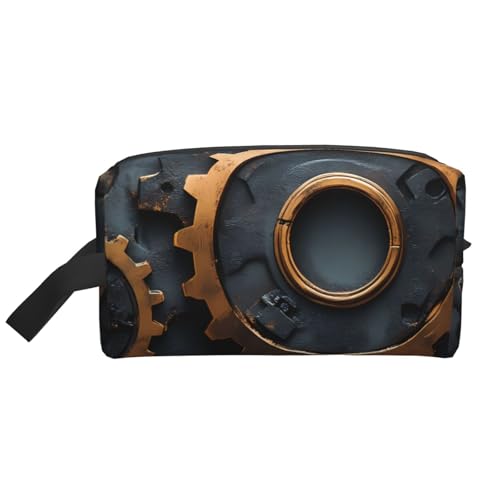 Magic Witch Witchcraft Bohemian Drawing Water-Resistant Travel Toiletry Organizer Bag, Large Capacity Portable Cosmetic Storage for Gym/Daily Essentials, Gears Clock Bronze Century, Einheitsgröße Magic Witch Witchcraft Bohemian Drawing Water-Resistant Travel Toiletry Organizer Bag, Large Capacity Portable Cosmetic Storage for Gym/Daily Essentials, Gears Clock Bronze Century, Einheitsgröße von IguaTu