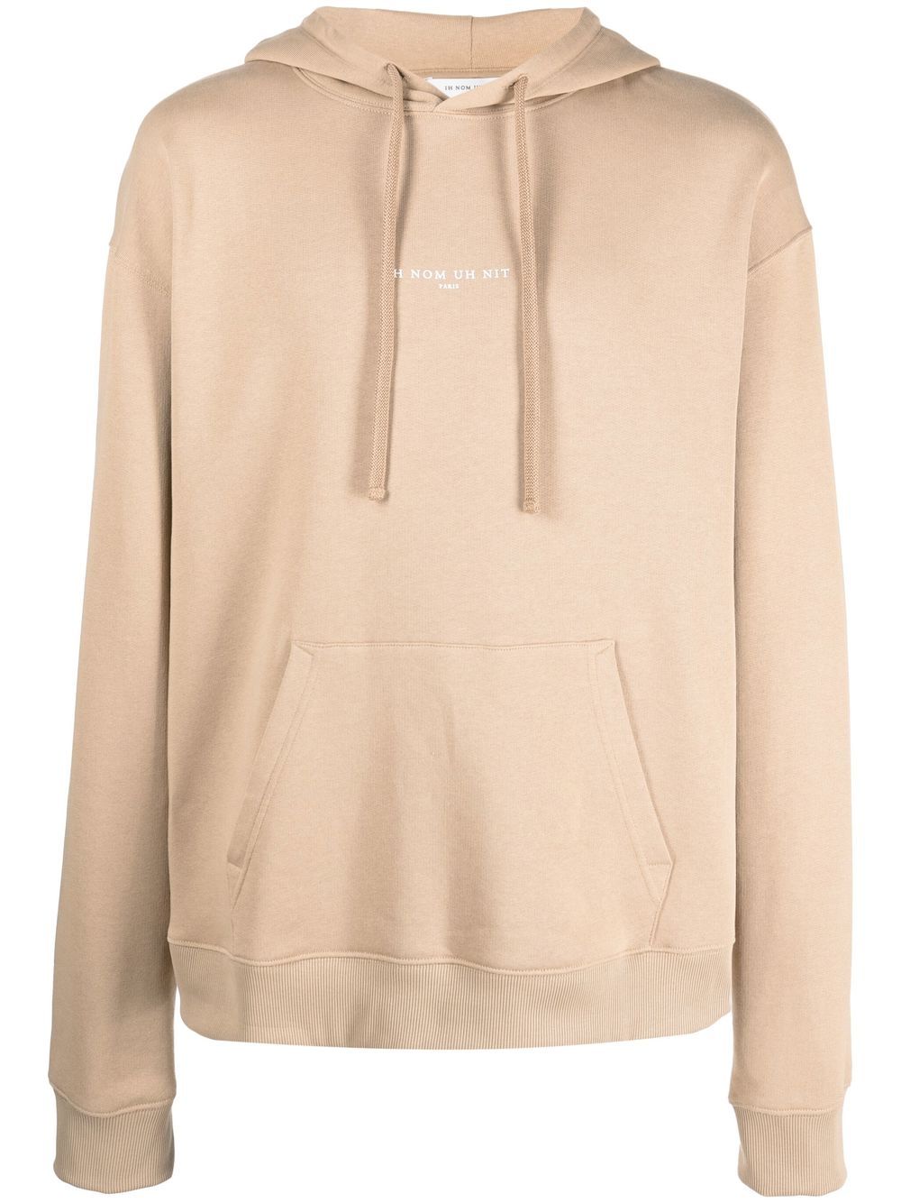 Ih Nom Uh Nit Hoodie mit Mask On-Print - Nude von Ih Nom Uh Nit