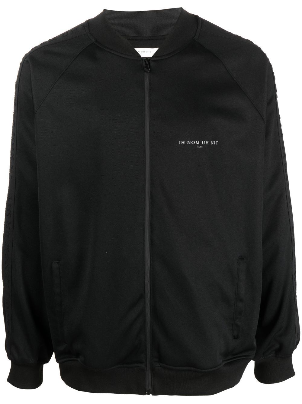 Ih Nom Uh Nit Leichte Jacke mit Logo-Print - Schwarz von Ih Nom Uh Nit