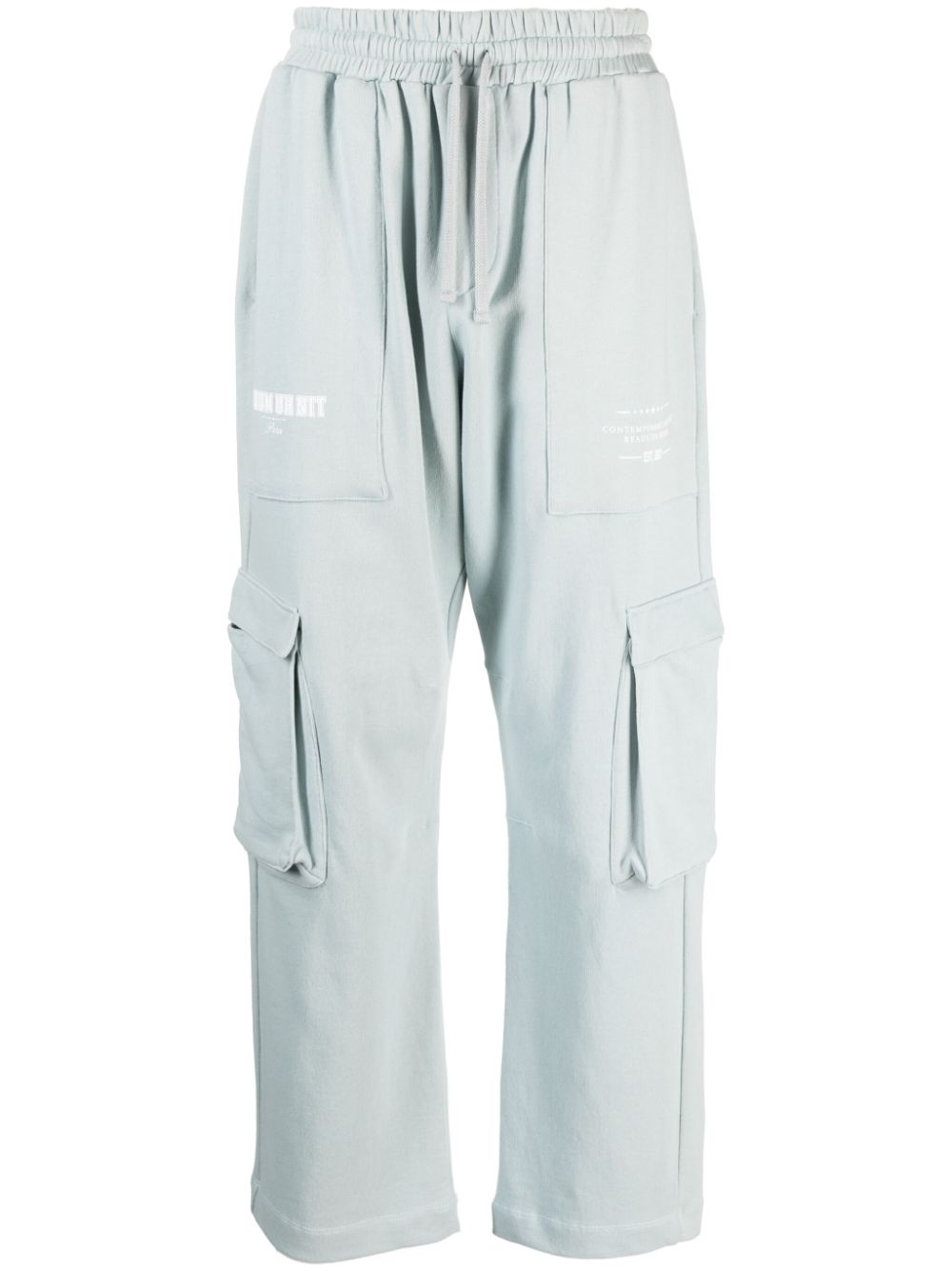 Ih Nom Uh Nit Mission Jogginghose mit aufgesetzten Taschen - Blau von Ih Nom Uh Nit