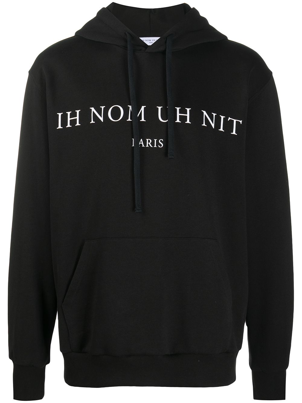 Ih Nom Uh Nit Kapuzenpullover mit Logo - Schwarz von Ih Nom Uh Nit