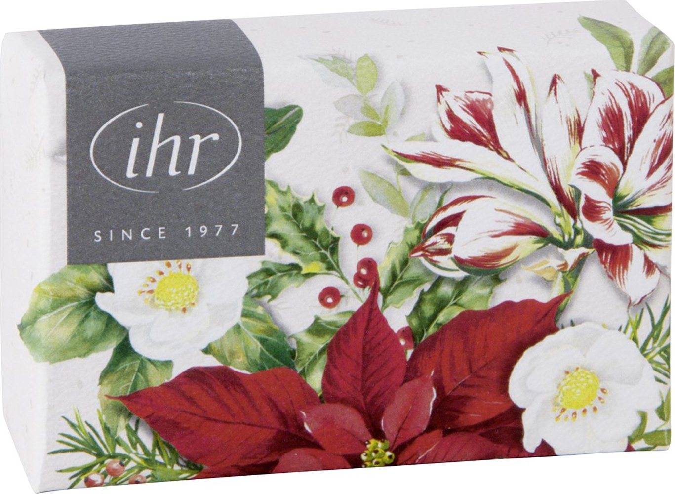 Ihr Ideal Home Range GmbH Handseife Christmas Florals Schafsmilchseife Florex Christrose 150gr. Seife, 1-tlg. von Ihr Ideal Home Range GmbH