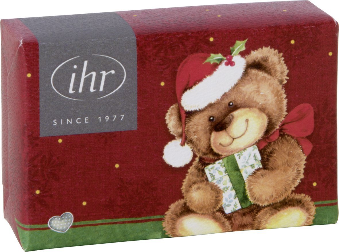 Ihr Ideal Home Range GmbH Handseife Christmas Teddy Schafsmilchseife Florex Bratapfel 150gr. Seife, 1-tlg. von Ihr Ideal Home Range GmbH