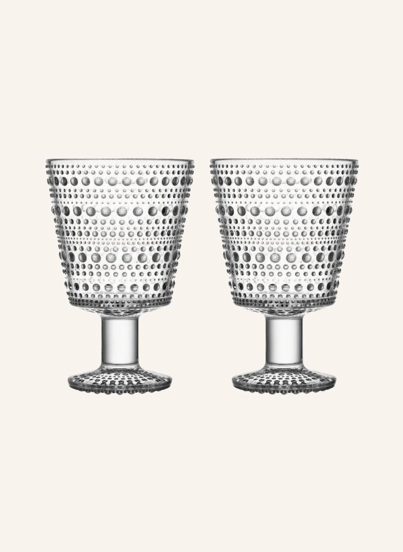 Iittala 2er-Set Trinkgläser Kastehelmi transparent von Iittala