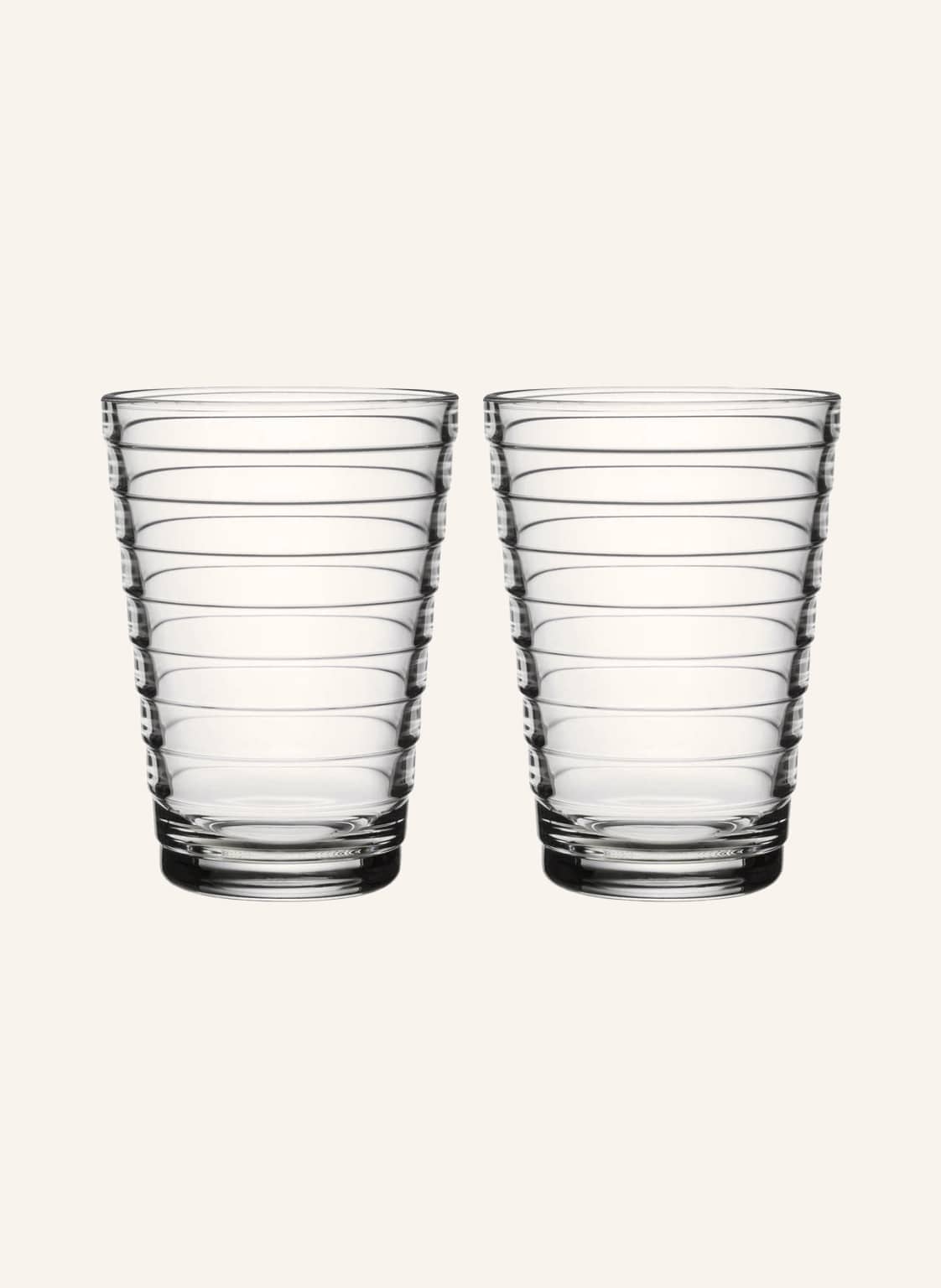 Iittala 2er-Set Trinkgläser Aino Aalto transparent Iittala 2er-Set Trinkgläser Aino Aalto transparent von Iittala