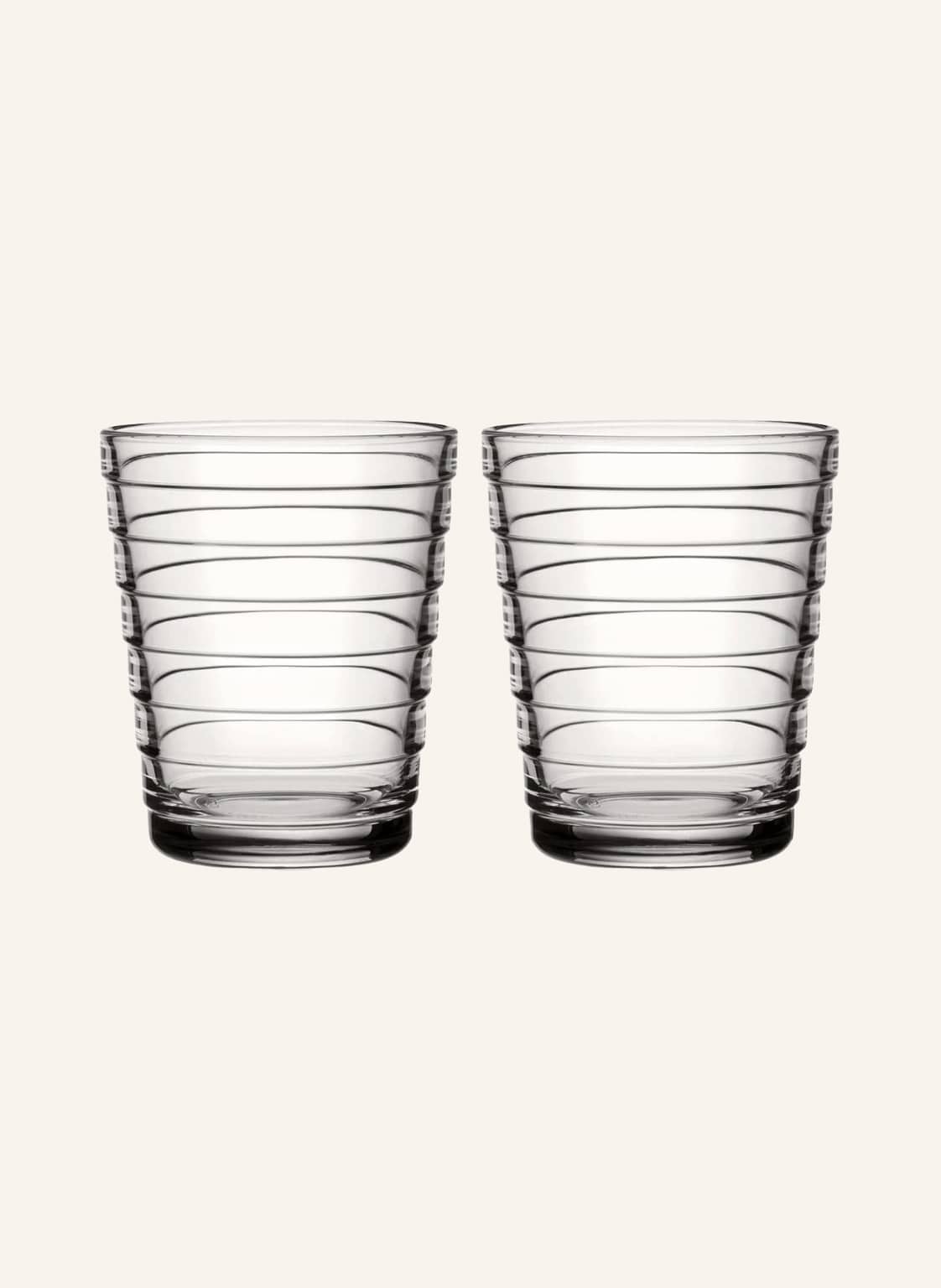 Iittala 2er-Set Trinkgläser Aino Aalto transparent Iittala 2er-Set Trinkgläser Aino Aalto transparent von Iittala