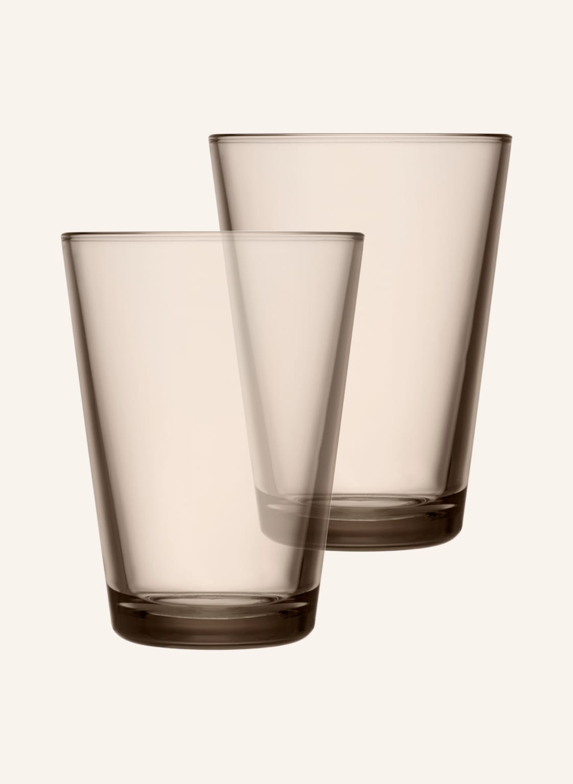 Iittala 2er-Set Trinkgläser Karito beige Iittala 2er-Set Trinkgläser Karito beige von Iittala