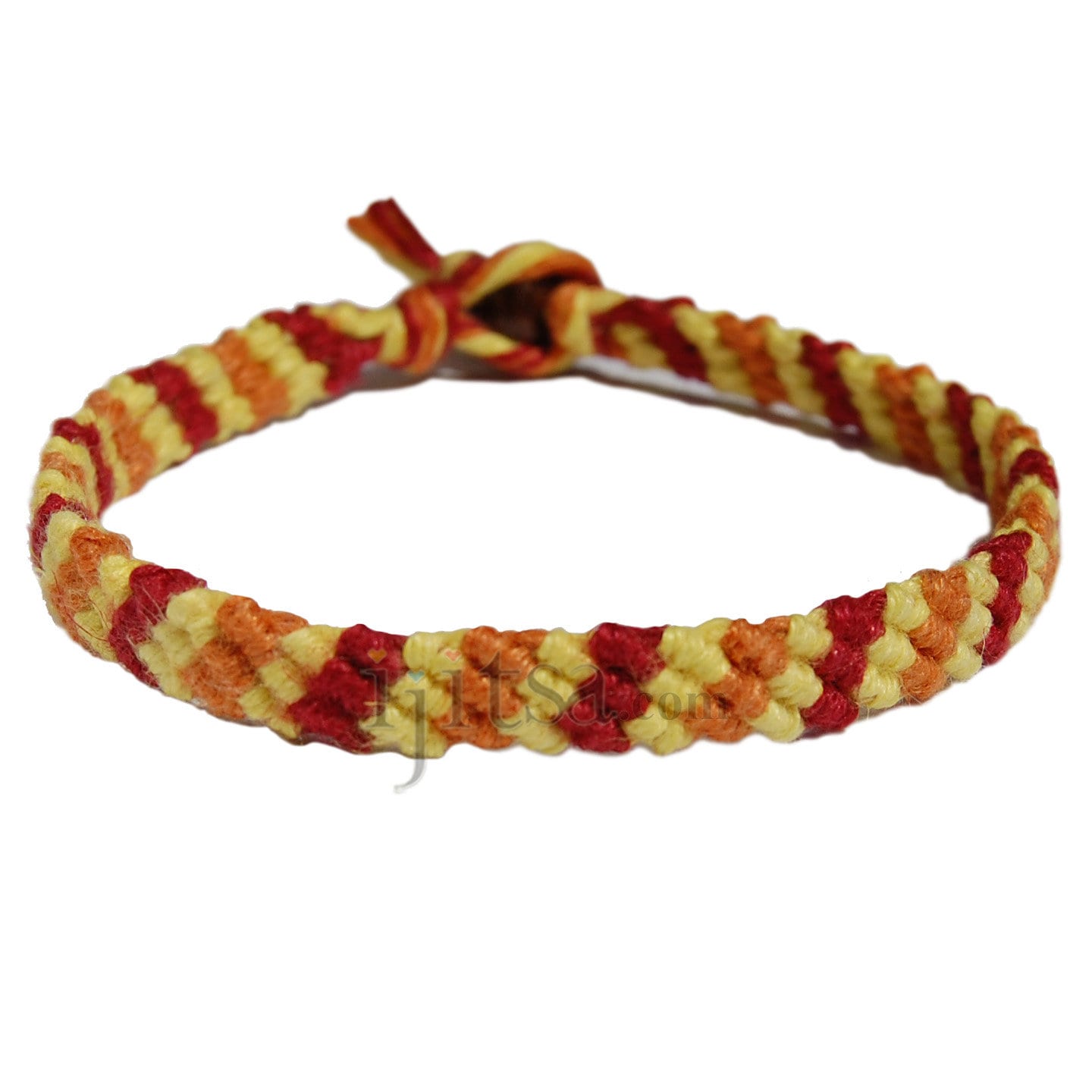 Erdbeere, Zitrone Und Kürbis Hanf Diagonal Armband Oder Fußkettchen von Ijitsa