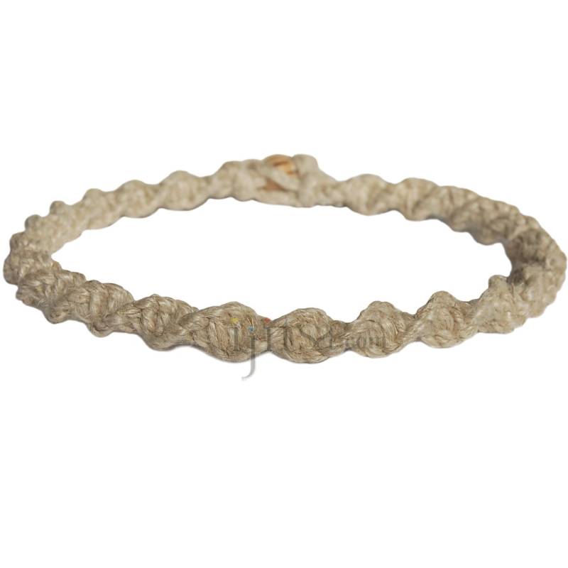 Natürliche Dicke Gedrehte Hanf Halskette Natürliche Dicke Gedrehte Hanf Halskette von Ijitsa