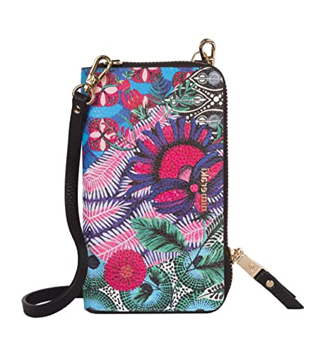 Umhängetasche für Damen mit Reißverschluss | Handytasche für Damen aus PU mit 14 Schlitzen | Handytasche für Damen | Handytasche für Damen | Kleine Tasche für Damen | Geschenke zum Valentinstag von Ikaremin