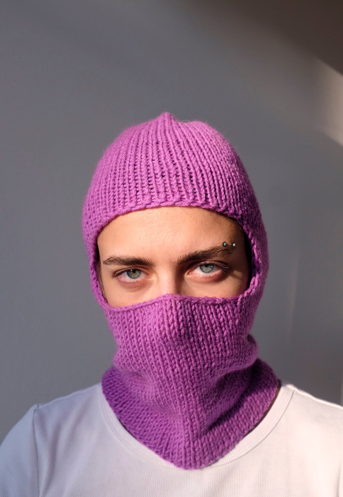 Balaclava Hut Für Frauen, Handgefertigtes Produkt, Tolles Geschenk Sie, Handgewebtes Produkt von IknitHandmade