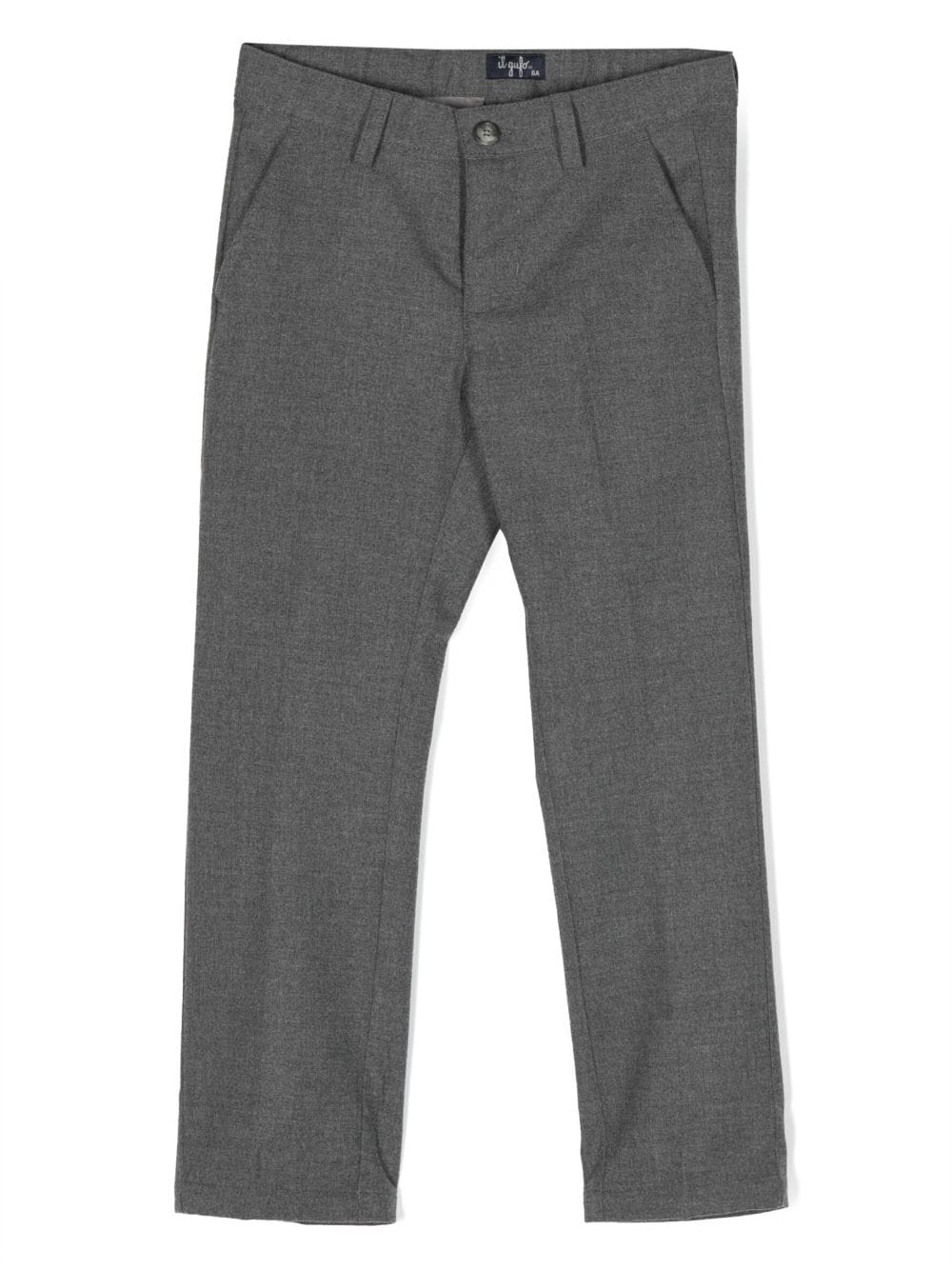 Il Gufo Hose mit geradem Bein - Grau von Il Gufo