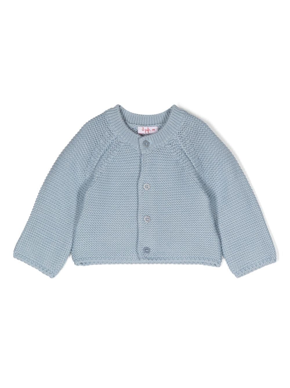 Il Gufo Klassischer Cardigan - Blau von Il Gufo