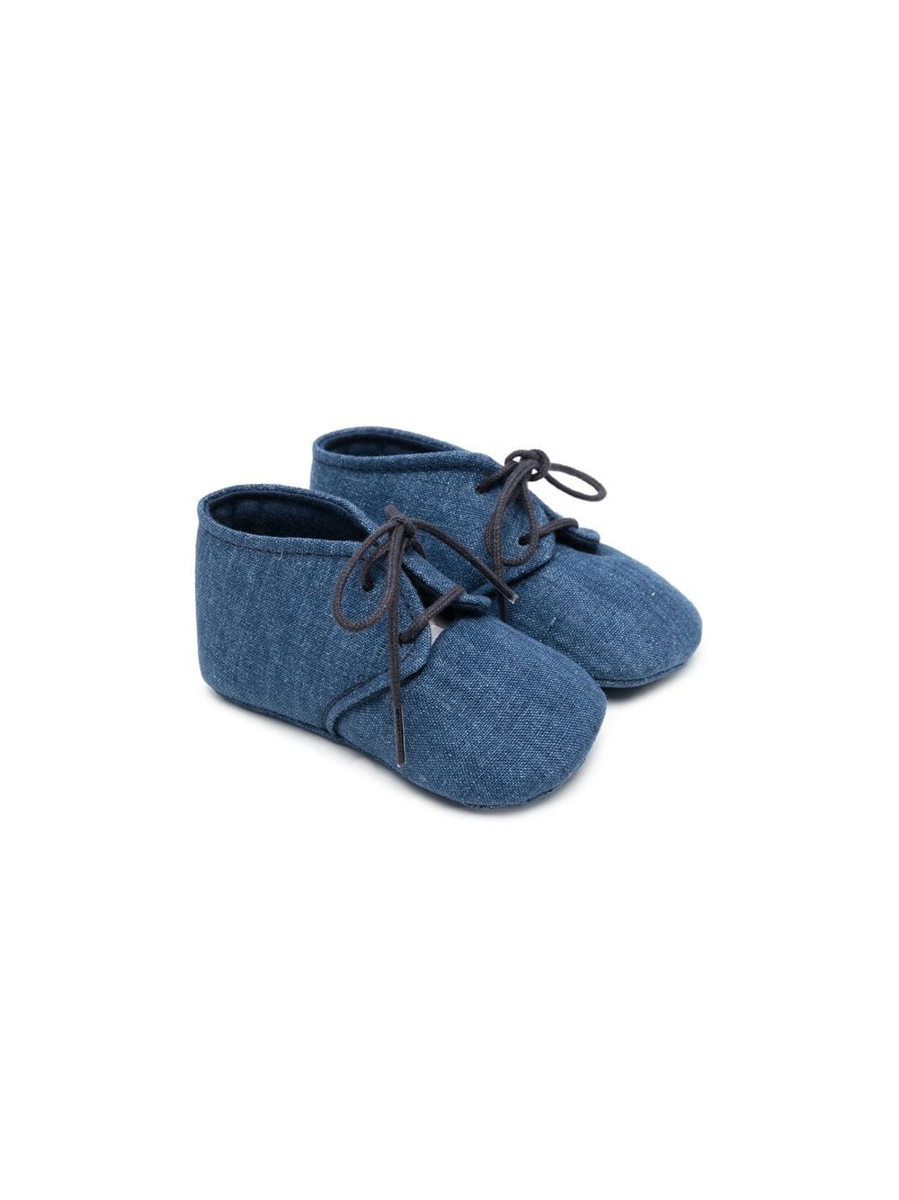 Il Gufo Lauflernschuhe mit Schnürung - Blau von Il Gufo