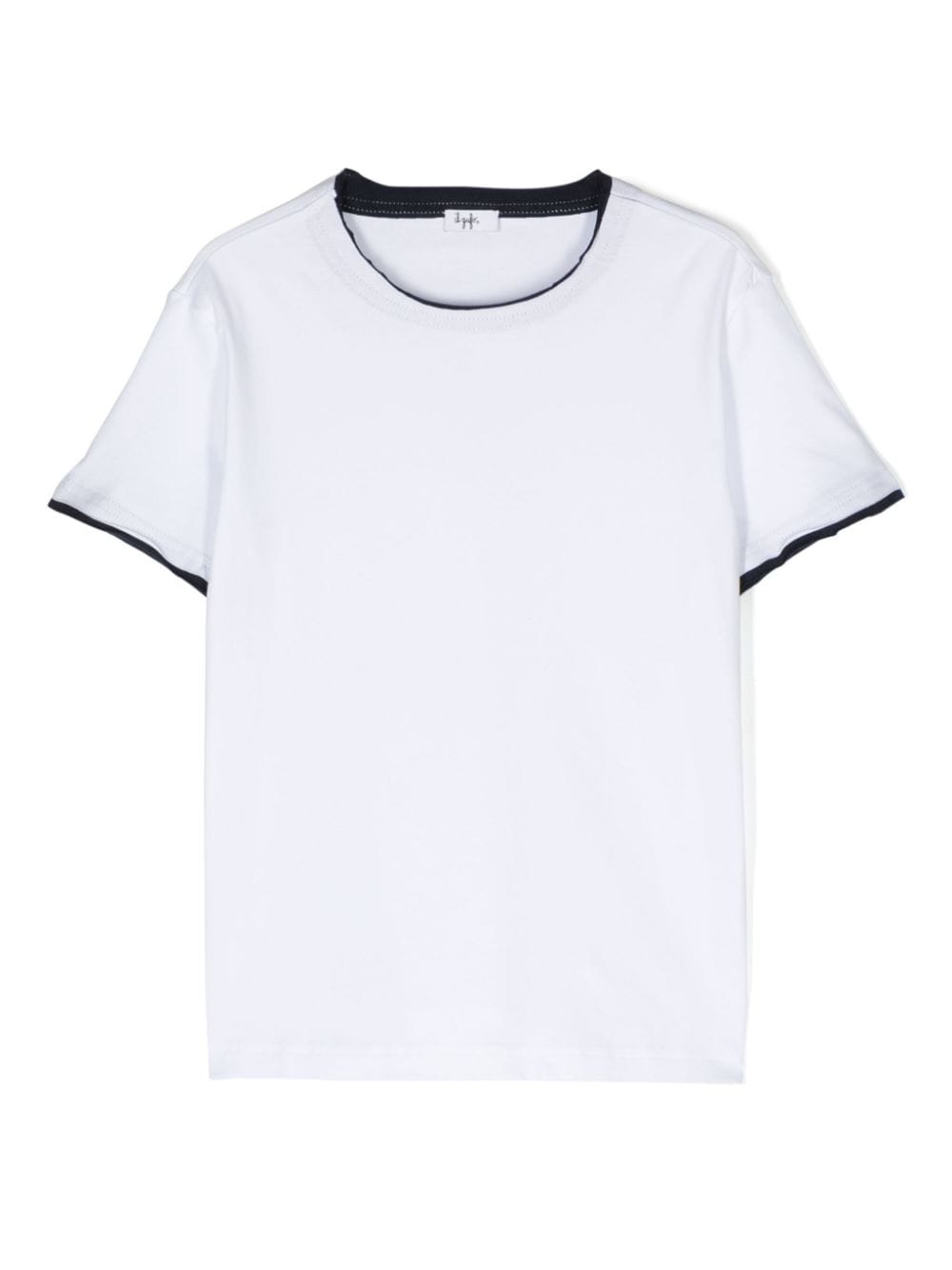 Il Gufo T-Shirt mit unbearbeitetem Saum - Weiß von Il Gufo