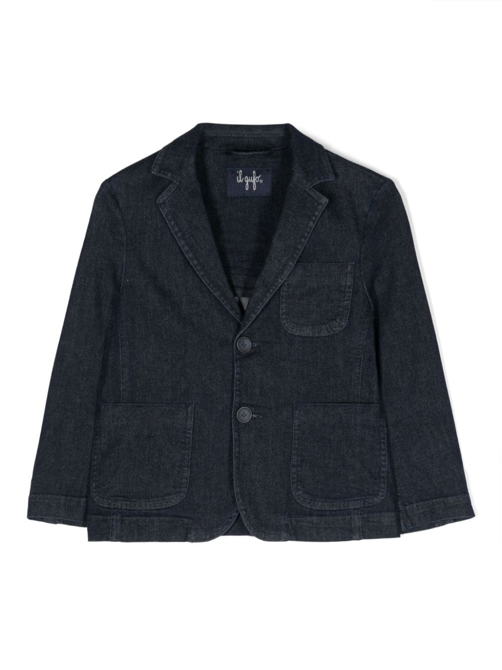 Il Gufo Jeans-Blazer - Blau von Il Gufo