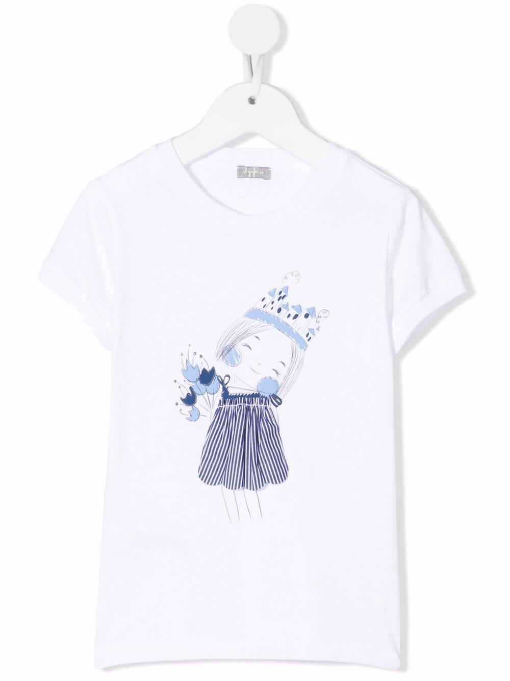 Il Gufo T-Shirt mit grafischem Print - Weiß von Il Gufo