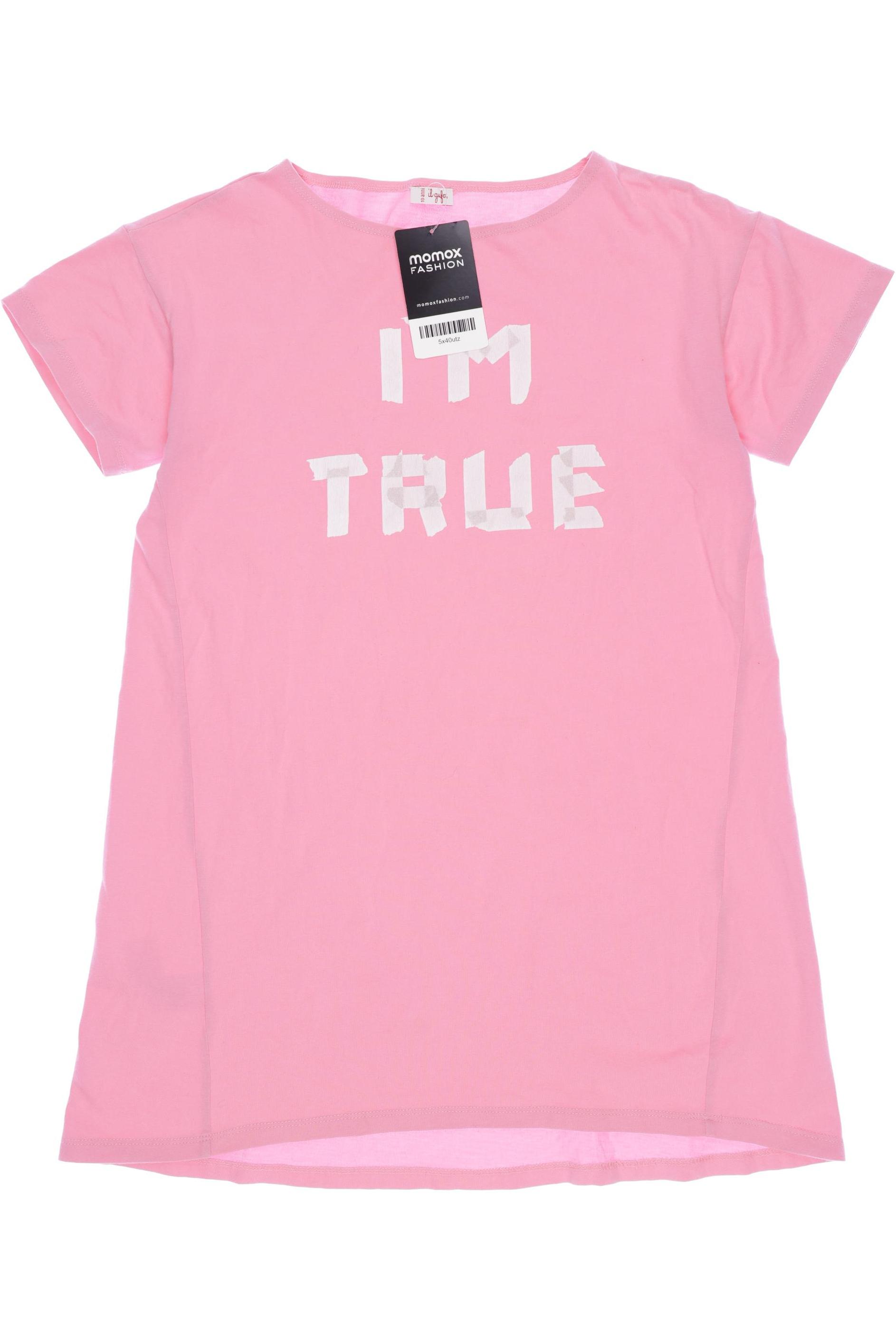 Il gufo Damen T-Shirt, pink, Gr. 140 von Il gufo