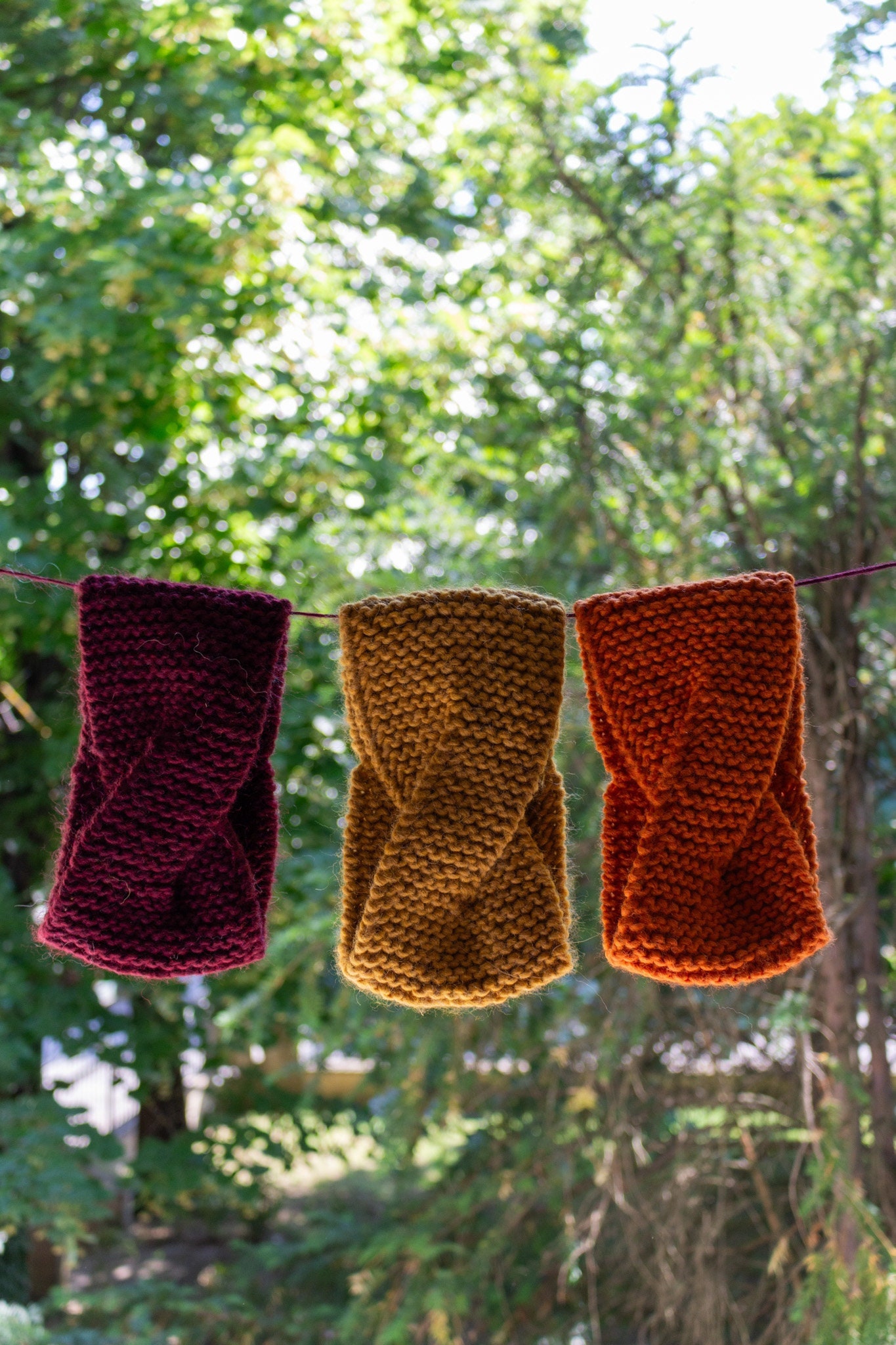 Haarbänder, Haarbänder Aus Wolle, Für Damen, Wolle Haarbänder, Haarbänder Aus Wolle, Für Damen, Wolle von IlRaccontoDelFilo