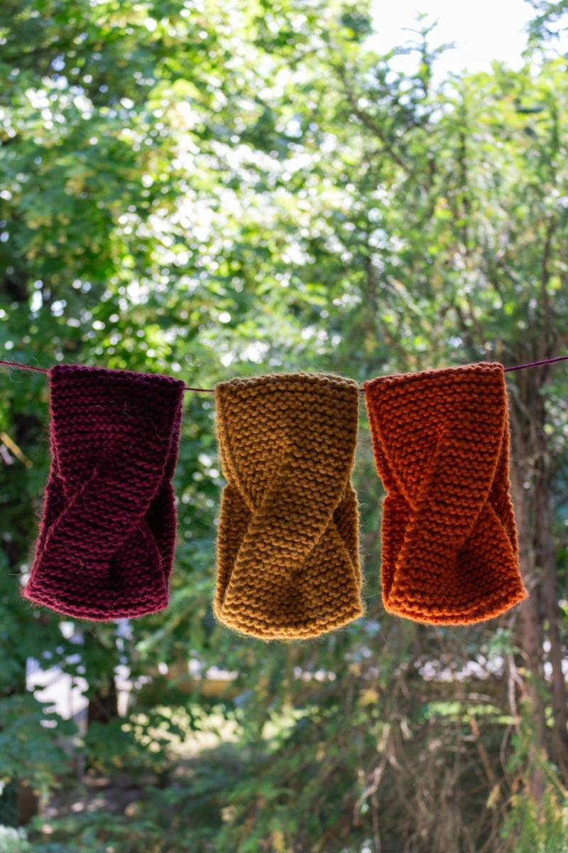 Haarbänder, Haarbänder Aus Wolle, Für Damen, Wolle Haarbänder, Haarbänder Aus Wolle, Für Damen, Wolle von IlRaccontoDelFilo