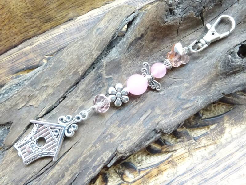 Engelchen Schlüsselanhänger Perlenanhänger Taschenanhänger Unique Gift Freundin Kleine Geschenke Für Frauen Muttertag von IlanyDesign