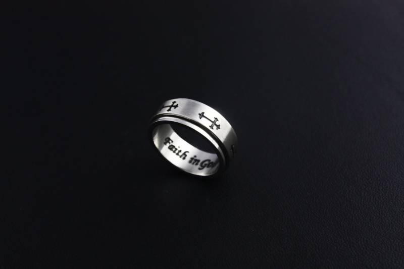 Spinner-Ring "Der Glaube An Gott" von IllegalDesign