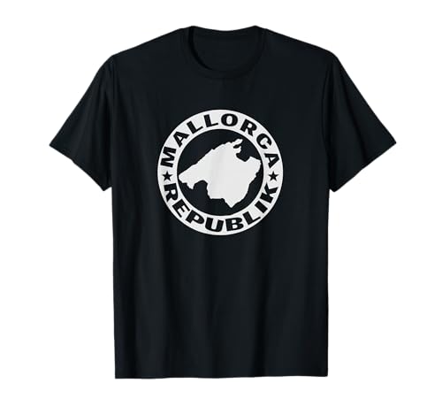 Mallorca Republik Lustiges Sommer Mallorca Souvenir Herren Damen T-Shirt von Illes Balears Co.