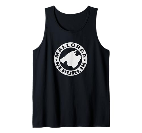 Mallorca Republik Lustiges Sommer Mallorca Souvenir Herren Damen Tank Top Mallorca Republik Lustiges Sommer Mallorca Souvenir Herren Damen Tank Top von Illes Balears Co.