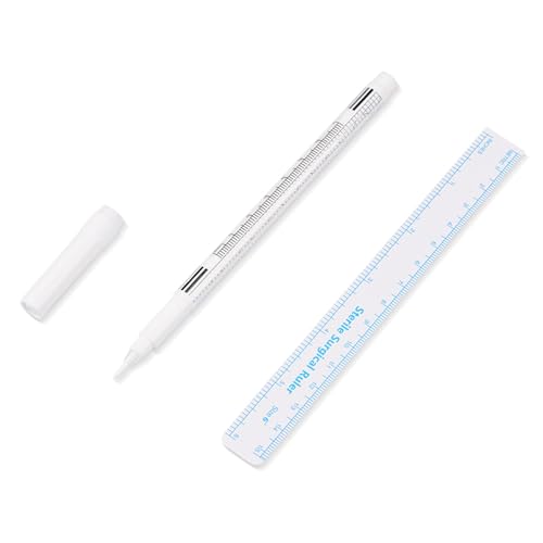 10x/Set Haut Markierungsstift Wasserdicht Augenbrauen Make Up Stift Haut Marker Weiß Marker Stift Haut Marker Positionierung Stift von Illkjasfc