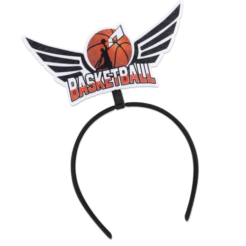 Basketball-Haarband, Unisex, bequem, Cheerleader, Tanzshow, Haarreif, Zubehör, Basketball-Haarband von Illkjasfc
