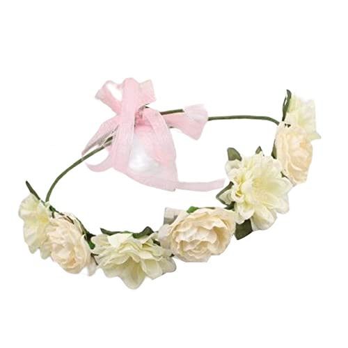Blumenkronen, Haarkranz, Blumenstirnbänder, Damen, Brautblumenkronen für Hochzeit, Braut, Blumen-Stirnbänder von Illkjasfc