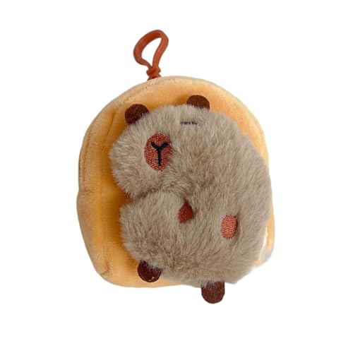 Cartoon Capybara Münzgeldbörse Spielzeugtasche Kleingeld Geldbörse Mädchen Lovely Plüsch Kopfhörer Aufbewahrungstasche Kind Münzbeutel Cartoon Capybara Wechselspielzeug Kopfhörer Aufbewahrung Plüsch von Illkjasfc