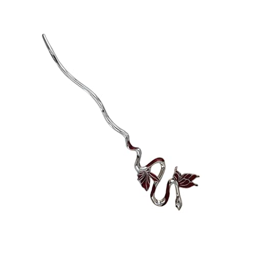 Elegante Schlangen-Haarspange mit Schlangen-Schmetterling, Haarklammer für Damen und Mädchen, Buyao für traditionelle Kopfbedeckungen, Haarschmuck von Illkjasfc