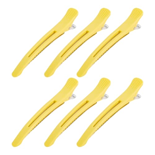 Große Haarschneide-Clips für Damen, Entenschnabel-Design, modischer Haarschmuck für einfaches Styling und Abteilen, 6 Stück von Illkjasfc