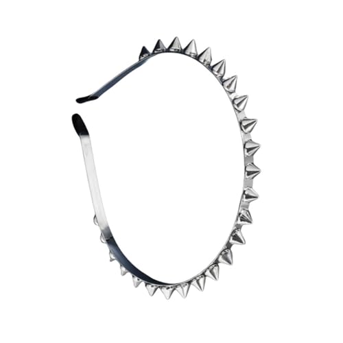 Haarband mit Nieten und Nieten, Legierung, bequem, für Partys, einzigartiges Accessoire von Illkjasfc