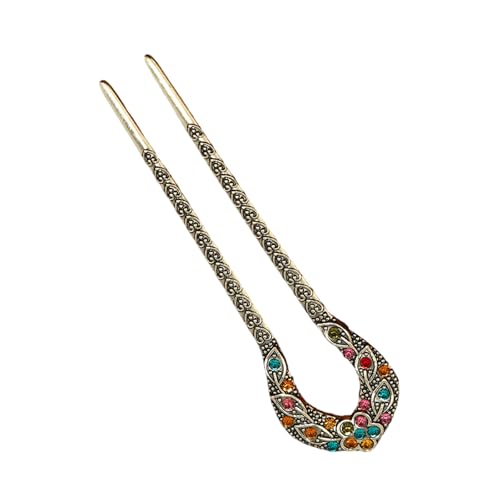 Haarnadel, chinesische Antik-Legierung, traditionelle Haarnadel, traditionelles Haar, luxuriöser Schmuck von Illkjasfc