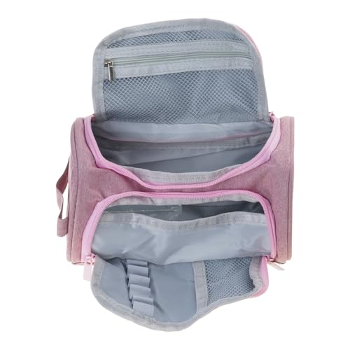 Illkjasfc Doppelschichtiges Federmäppchen, große Kapazität, Segeltuch, Stift-Organizer mit mehreren Fächern, für Schule, Büro, Reisen, Aufbewahrungstasche für Schreibwaren, Make-up, B, Mass Beauty von Illkjasfc