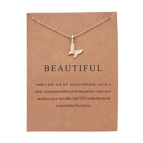 Illkjasfc Elegante Halskette mit Perlenanhänger und Karte für Frauen jeden Alters, die Stile und Raffinesse suchen, Tier-Anhänger-Halskette Illkjasfc Elegante Halskette mit Perlenanhänger und Karte für Frauen jeden Alters, die Stile und Raffinesse suchen, Tier-Anhänger-Halskette von Illkjasfc