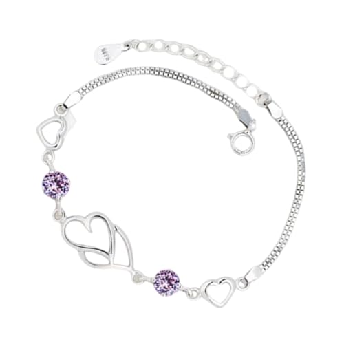 Illkjasfc Eleganter Herz-Anhänger, Party, moderne Kette, geeignet für moderne Frauen, die einzigartige Stile suchen von Illkjasfc