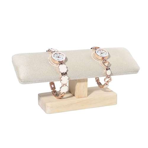 Illkjasfc Eleganter T-förmiger Ständer, stabiles Haarband und Uhrenhalter, Armbandkette, Präsentationsständer für Damen und Mädchen von Illkjasfc