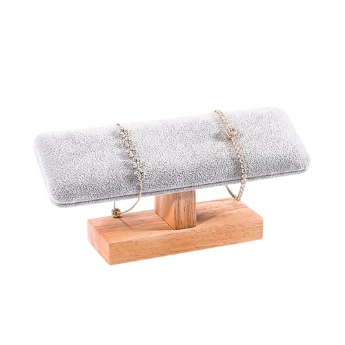 Illkjasfc Eleganter T-förmiger Ständer, stabiles Haarband und Uhrenhalter, Armbandkette, Präsentationsständer für Damen und Mädchen von Illkjasfc