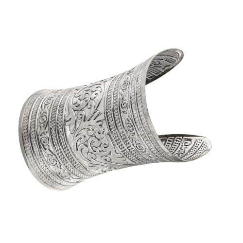 Illkjasfc Elegantes Vintage-inspiriertes Handaccessoire mit detaillierten Gravuren für diejenigen, die Schmuckstücke im Retro-Stil lieben von Illkjasfc