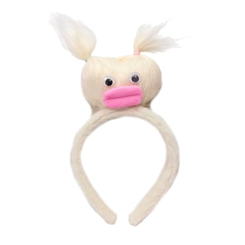 Illkjasfc Entzückende bunte Zopf-Haarbänder für Fotostudios, auffällige Requisiten für Festivals, Partys, den täglichen Gebrauch, Kopfschmuck von Illkjasfc