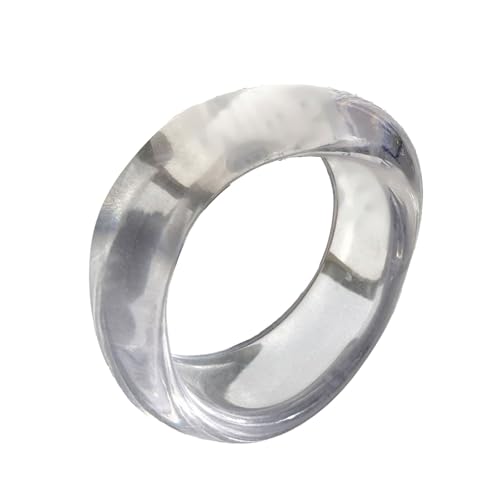 Illkjasfc Farbverlauf, Kaffeefarben, Kunstharz, bequemes Tragen, Schmuck-Accessoire für Damen, Büro, Party, lässiges Outfit, trendiges Armband für den täglichen Gebrauch von Illkjasfc