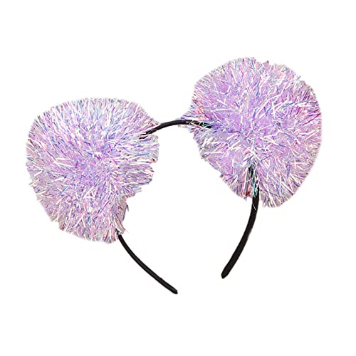 Illkjasfc Haarreif für Erwachsene, Teenager, Party, glänzend, Festival, Haarreif für Auftritte, Unisex-Kopfschmuck von Illkjasfc