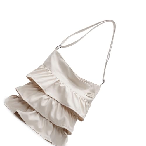 Moderne Umhängetasche mit plissiertem Design, Umhängetasche, großes Fassungsvermögen, verbessert Ihren Stil, Statement-Umhängetasche, D, One Size Moderne Umhängetasche mit plissiertem Design, Umhängetasche, großes Fassungsvermögen, verbessert Ihren Stil, Statement-Umhängetasche, D, One Size von Illkjasfc