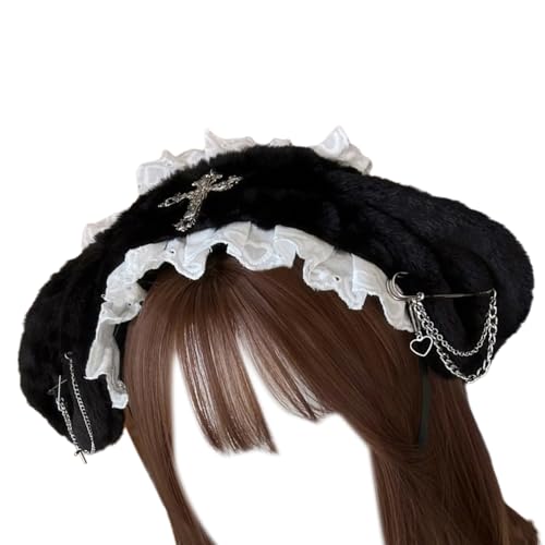 Modische Plüsch-Hasen-Ohr-Stirnbänder, weiches Polyester, süße Stirnbänder für modische Anlässe von Illkjasfc