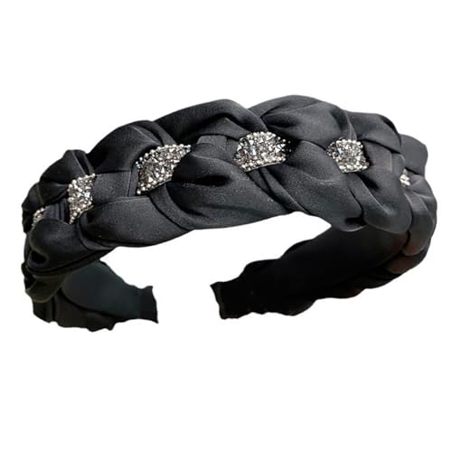 Modischer Kopfschmuck mit Schmucksteinen, festliches Haarschmuck, vielseitiges Styling-Werkzeug für Kinder und Erwachsene, Foto-Requisiten von Illkjasfc