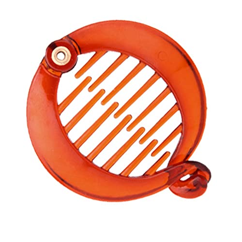 Illkjasfc Pferdeschwanz-Halter, runder Bananen-Clip, Bananen-Haarspange für Frauen, Fischform, Haarkamm, Kämme, Bananen-Haarkamm-Clip, a von Illkjasfc