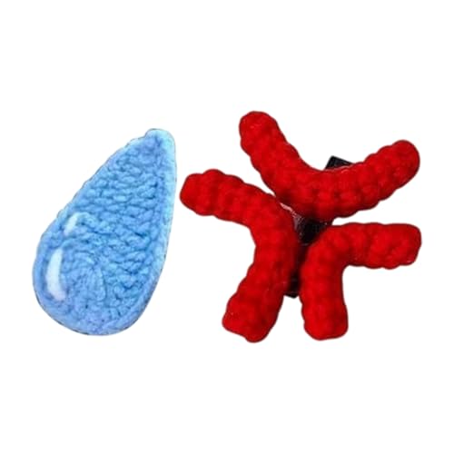 Schöne Entenschnabel-Haarspange für Cosplay, Anime, für Damen, Plüsch-Haarnadel für den täglichen Gebrauch und besondere Anlässe, Anime-Haarspange, 2 Stück von Illkjasfc